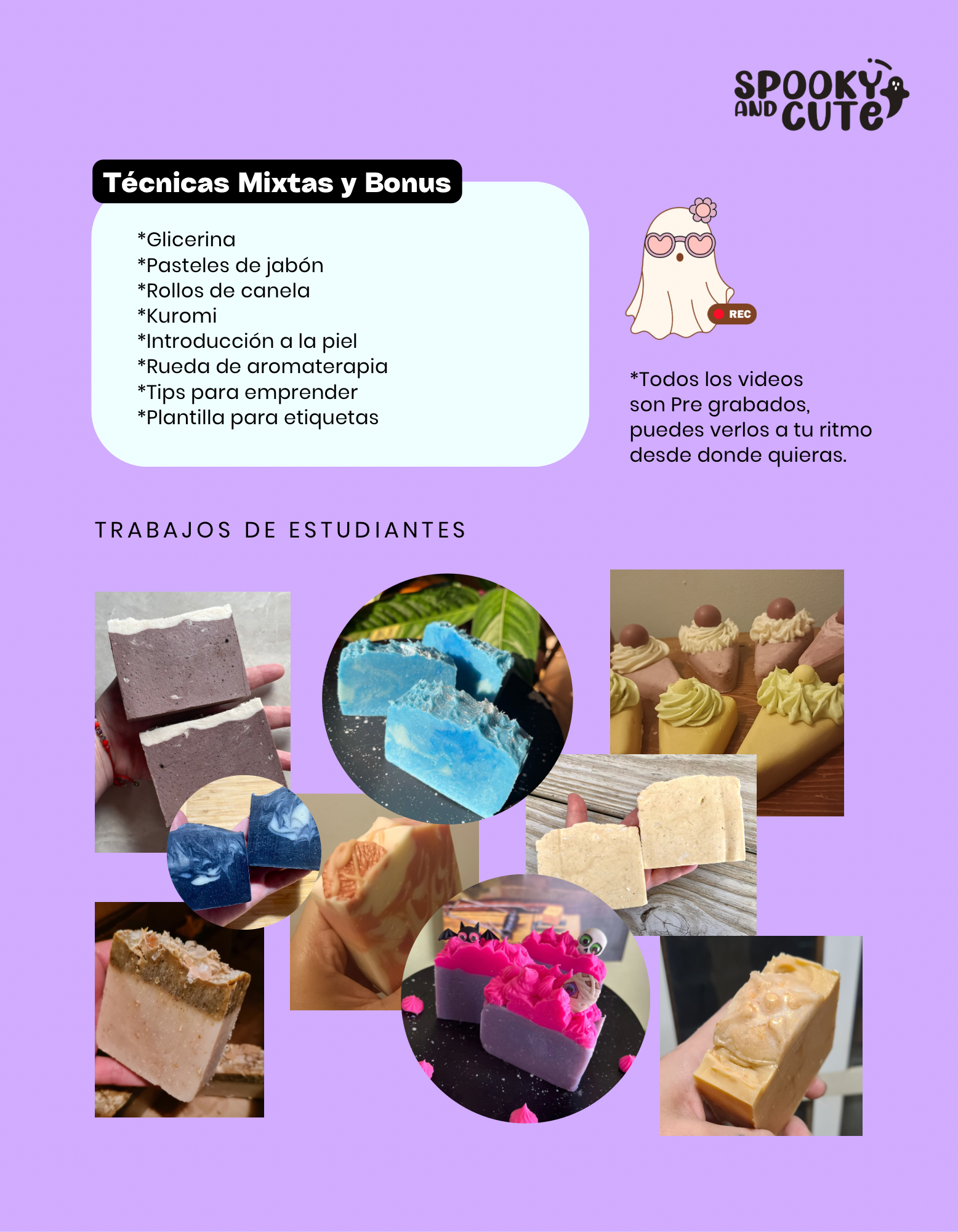 Curso de jabones artesanales creativos